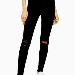 Topshop Ripped Skinny Jeans